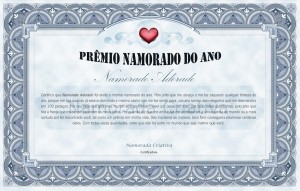 Prêmio Namorado do Ano – Presentes Criativos para Namorado