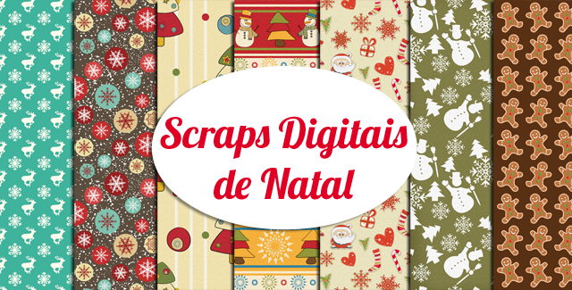 Os 50 mais lindos scraps digitais gratuitos de Natal | Namorada Criativa -  Por Chaiene Morais