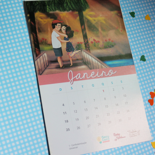 Calendário 2015 Ilustrado