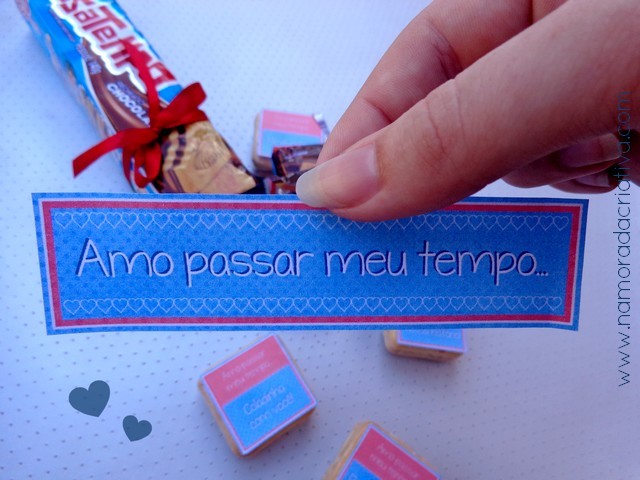 DIY: Mimo “Amo passar meu tempo…”