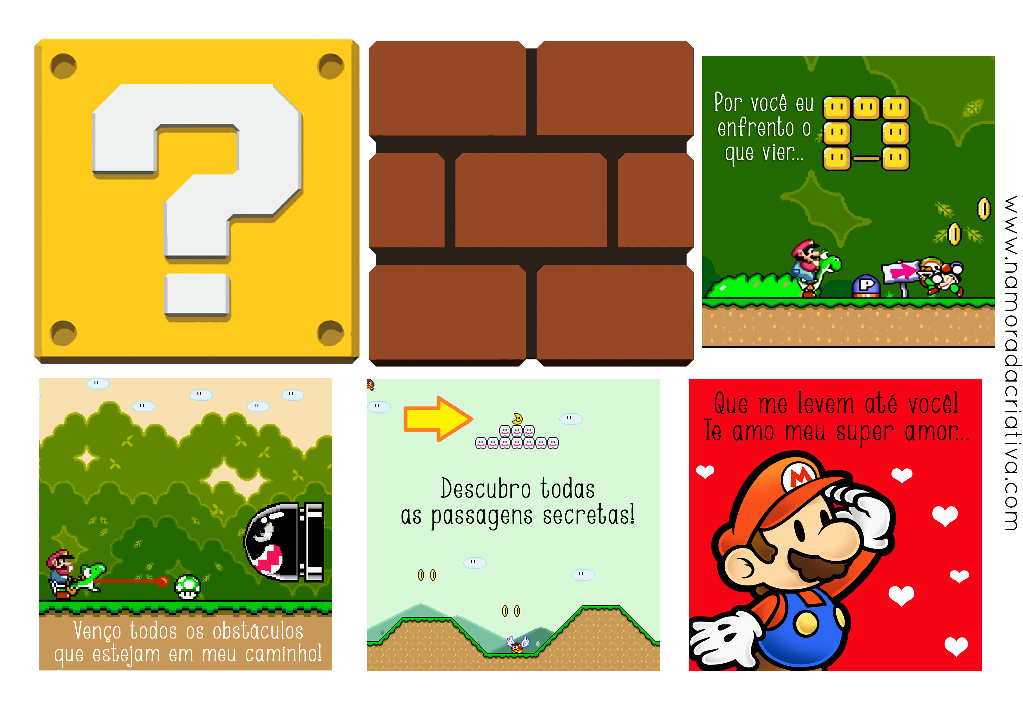 DIY: Mimo inspirado no Jogo Mario Bros