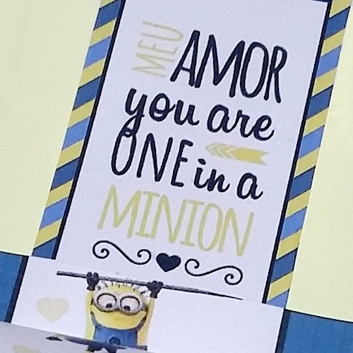 DIY Dia dos Namorados: Caixinha “you are one in a MINION”