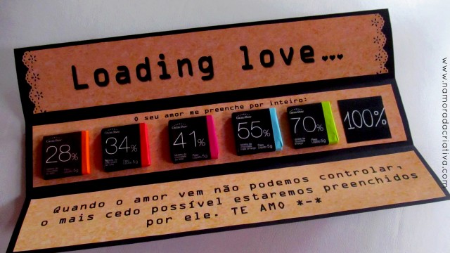 DIY: Loading Love – Versão Dia dos Namorados