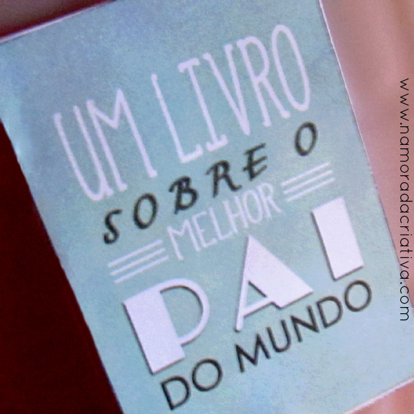 DIY: Um livro sobre o melhor pai do mundo