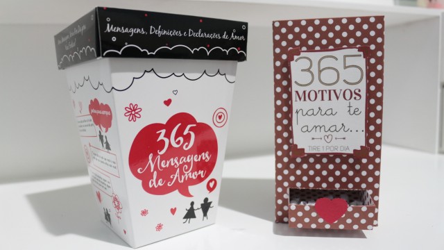 365 Mensagens de Amor e Caixa 365 Motivos