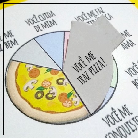 DIY: Cartãozinho Divertido para os Amantes de Pizza