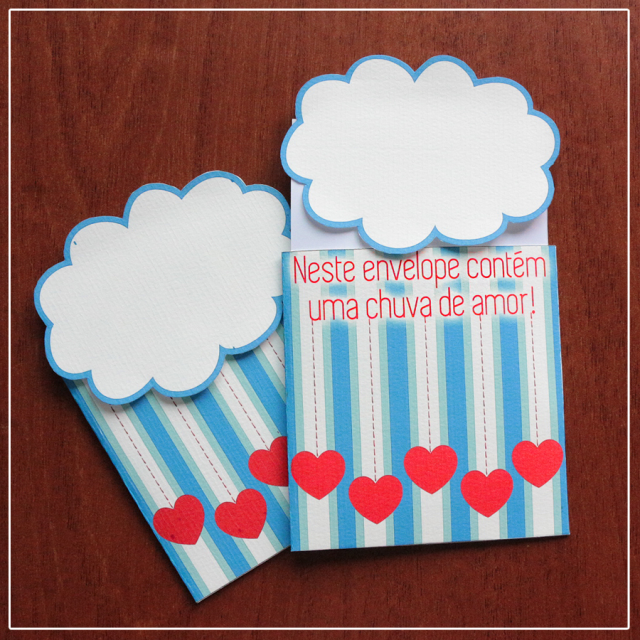 DIY: Envelope criativo “Chuva de Amor”