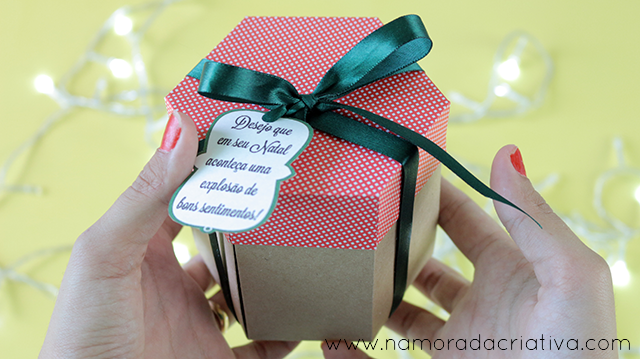 DIY Natal: Kit Bons Sentimentos  Namorada Criativa - Por Chaiene Morais