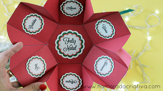 DIY Natal: Kit Bons Sentimentos  Namorada Criativa - Por Chaiene Morais