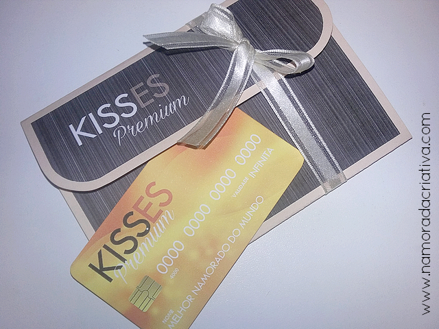 DIY: Kisses Premium – Cartão de Beijinhos sem Limite