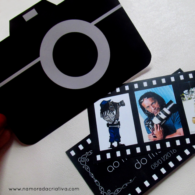 DIY: Cartão para o dia do fotógrafo