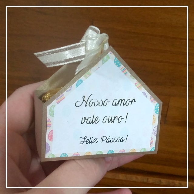 DIY Páscoa – Nosso amor vale ouro!