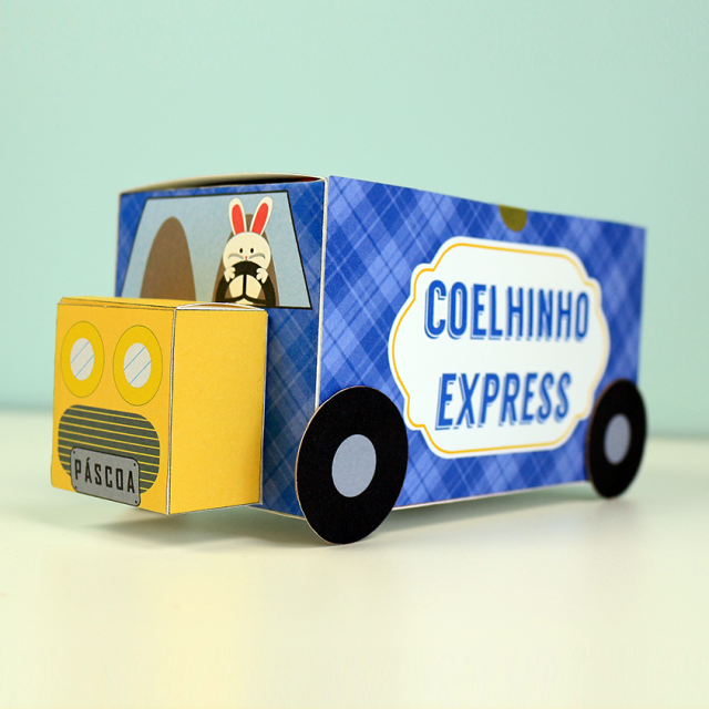 Amigo Chocolate DIY – Coelhinho Express