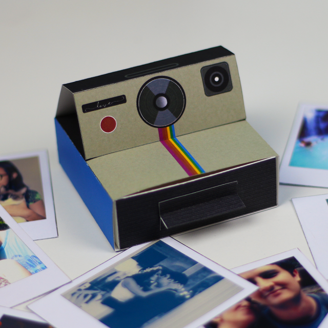 DIY: Caixinha com fotos Polaroid