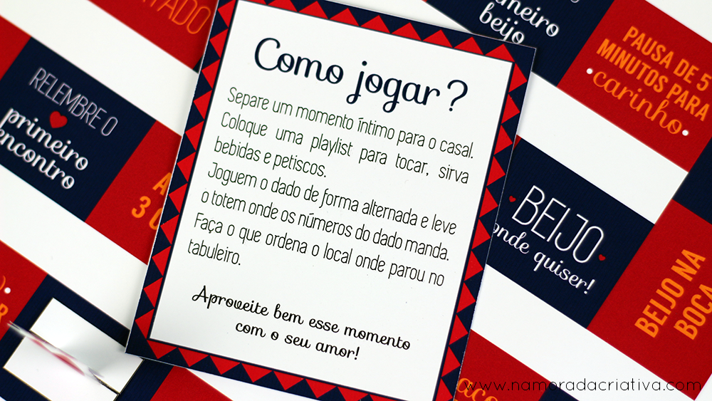 Jogo de Tabuleiro Personalizado Pronto Para Imprimir