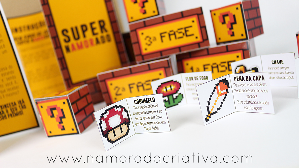 DIY] Jogo Super Namorado – Para entregar o presente de forma mais criativa!