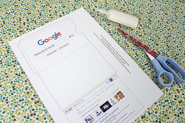 DIY: Cartão Google Melhor Pai do Mundo  Namorada Criativa 