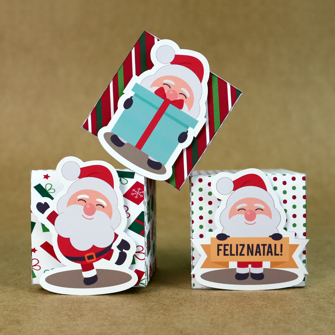 DIY: Mini Caixinhas Papai Noel | Namorada Criativa - Por Chaiene Morais DIY: Mini Caixinhas Papai Noel | Namorada Criativa - Por Chaiene Morais