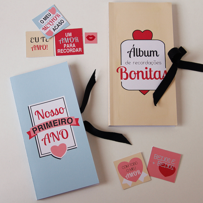 DIY: Mini Álbum de Recordações para Aniversário de Namoro 