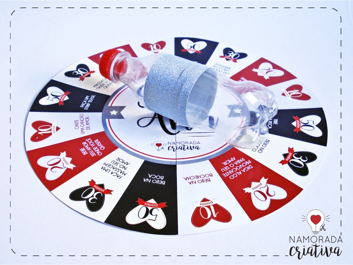 DIY Valentine's Day: Jogo “Giro do Amor”