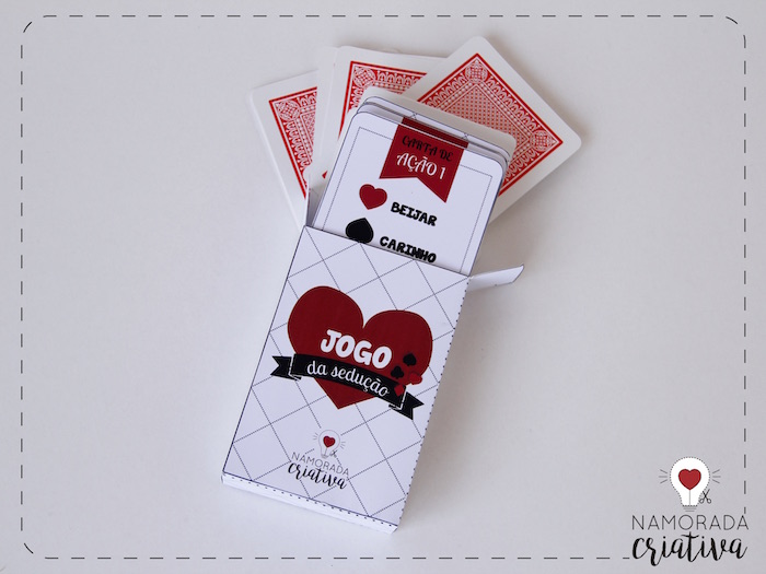 DIY Valentine's Day: Jogo de Cartas Picante  Presentes criativos para  namorado, Surpresas dia dos namorados, Surpresas para namorado