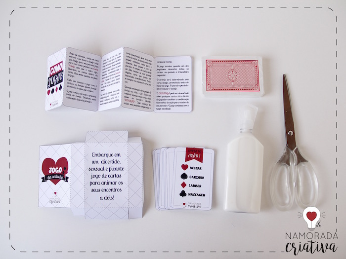 DIY Valentine's Day: Jogo de Cartas Picante