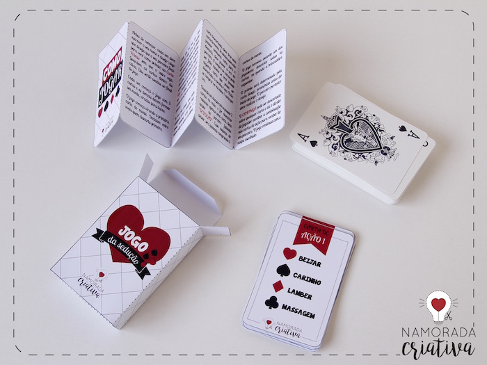 DIY Valentine's Day: Jogo de Cartas Picante