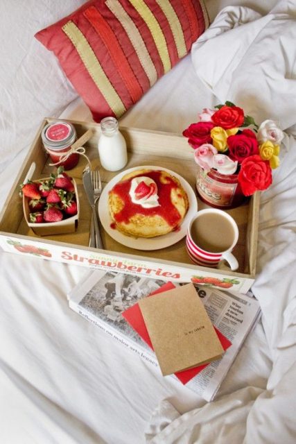 Inspirações para surpresa com café da manhã no Dia dos Namorados