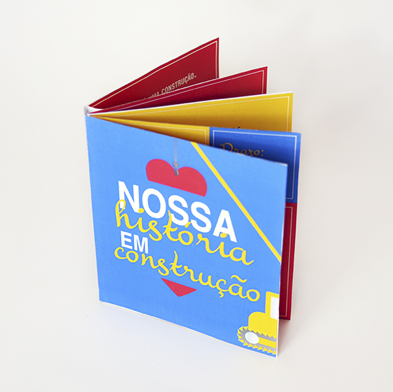 DIY: Mini Álbum de Recordações “Nossa História em Construção”