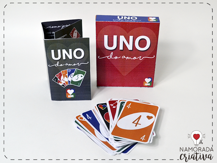 Jogo De Cartas Uno Para Jogar e Brincar Com Os Amigos