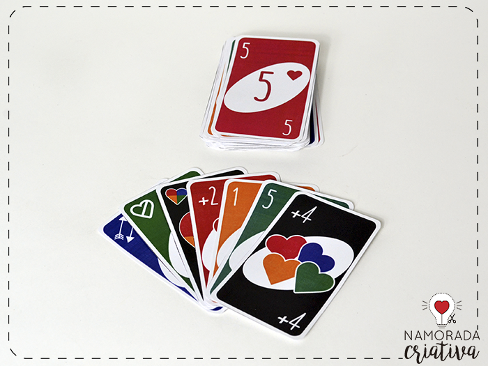 Jogo de Cartas Uno Picante