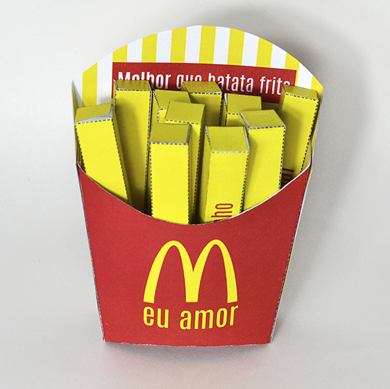 DIY: Cartão 3D – Fritas do Amor