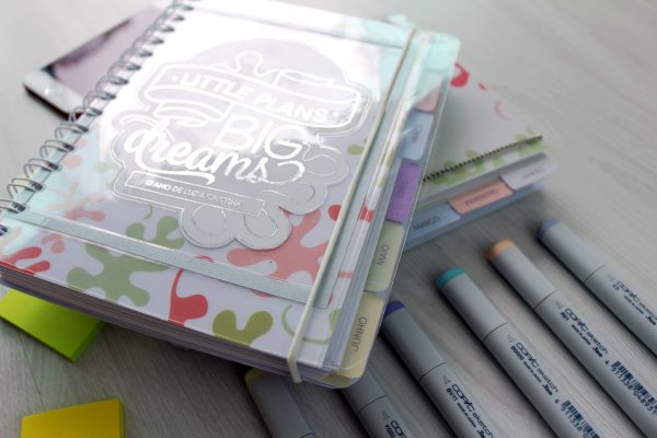 Planner Monocromático - com itens bônus