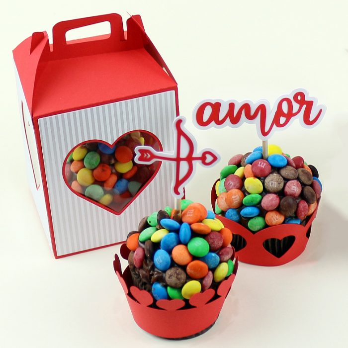 DIY: Decoração romântica para doces e cupcakes