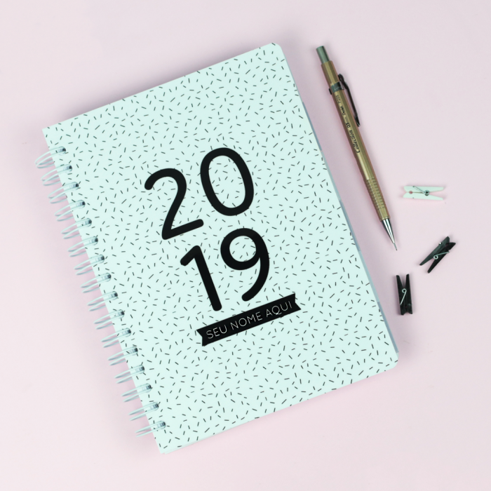 Planner 2019 Minimalista – baixe e imprima