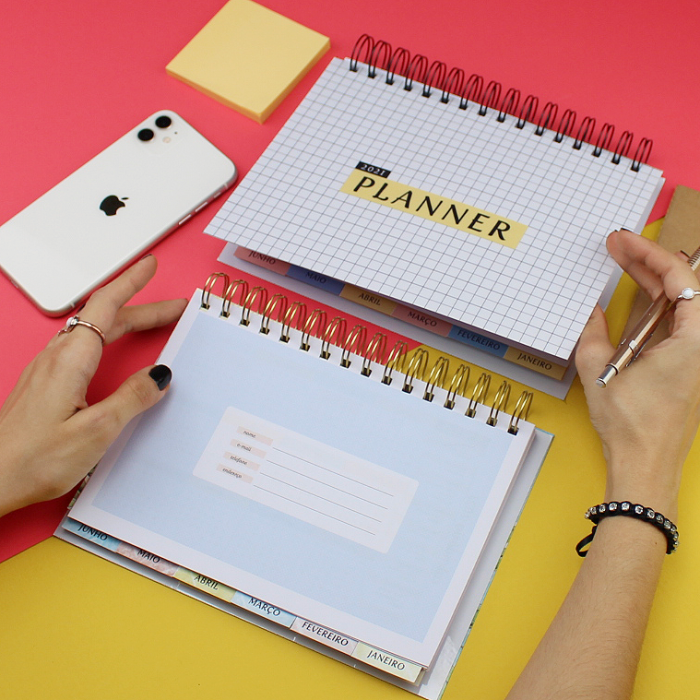 Planner Horizontal 2021 | Namorada Criativa - Por Chaiene ...