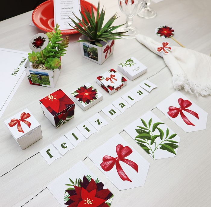 Decoração para Jantar de Natal