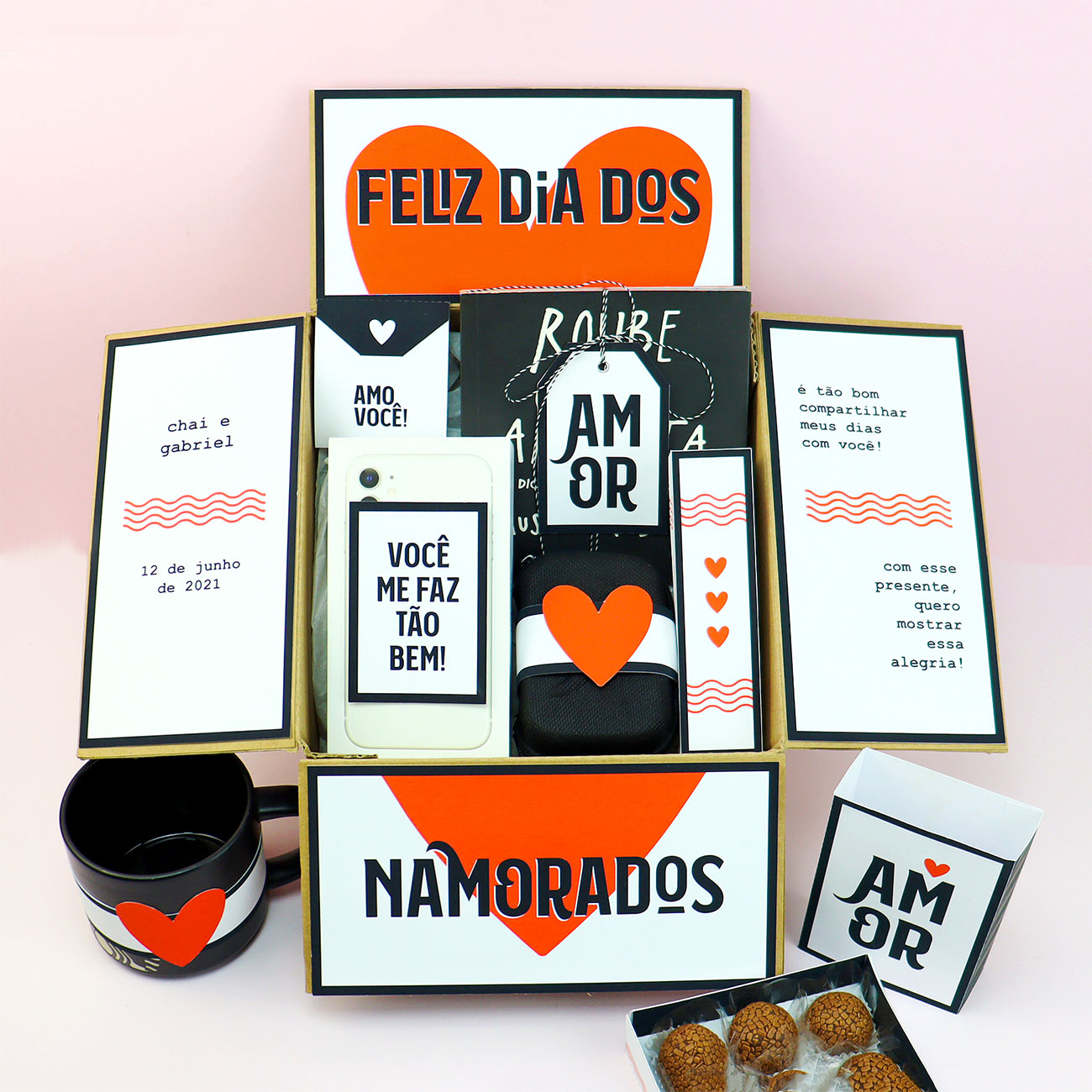 Kit Presente Para O Dia Dos Namorados Namorada Criativa Por Chaiene Morais