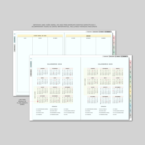 Planner Digital de Meio de Ano (Jul 24/ Jul 25) - Image 7