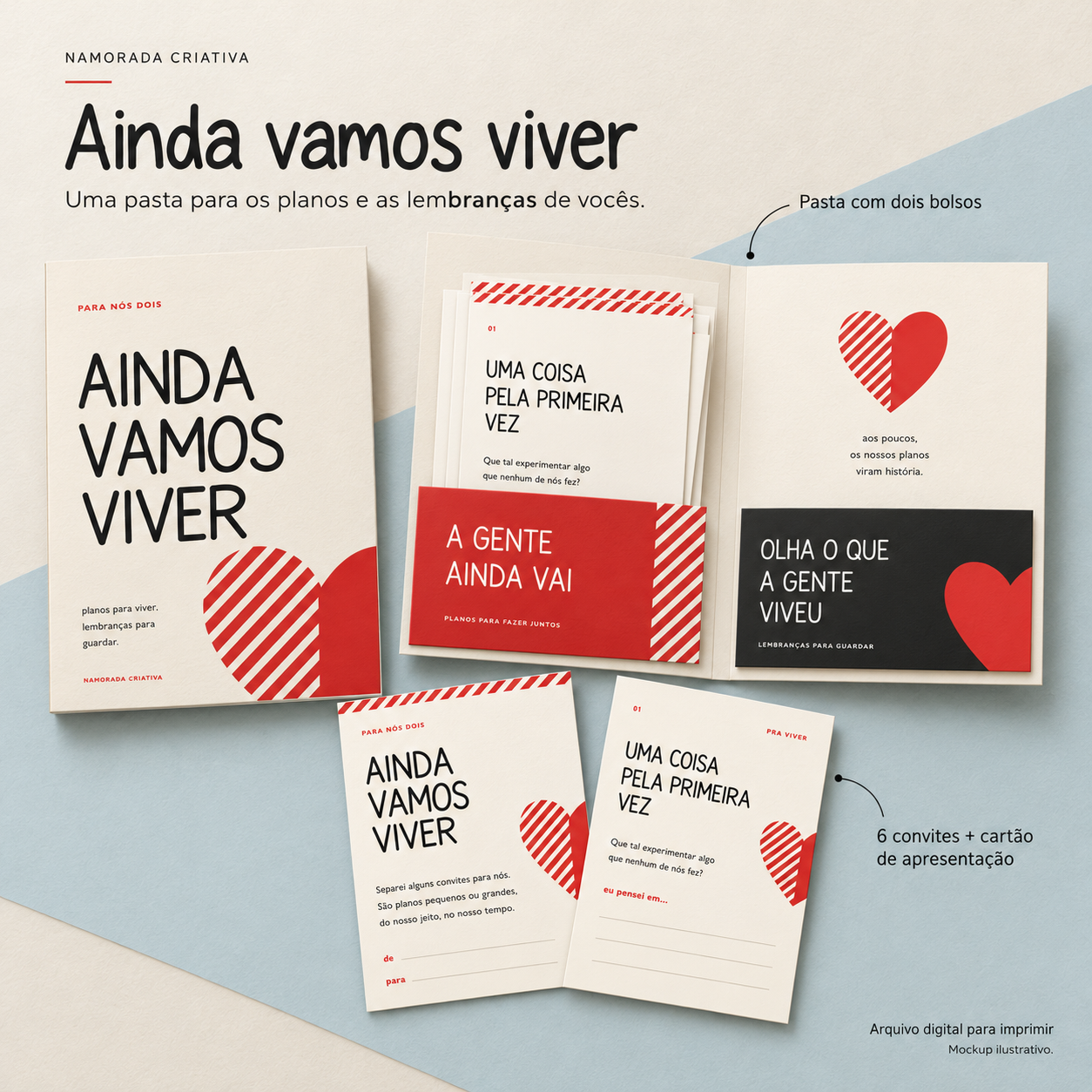 Kit Ainda Vamos Viver