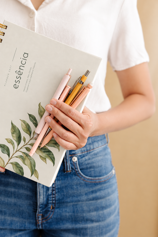 Planner 2027 com Essência Minimalista