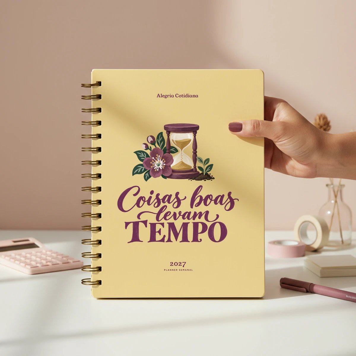 Planner "Alegria Cotidiana" 2027 - para imprimir - Image 3